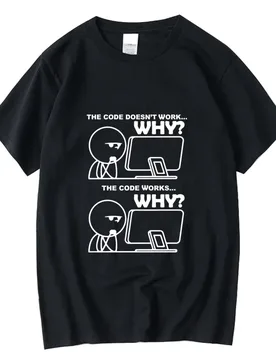 Funny Programmer T Shirt 2026 New Code Graphic 100% Cotton Men Women Unisex Oversized Heavyweight Software Engineer Geek Tops - Aliexpress - FashionsVida
