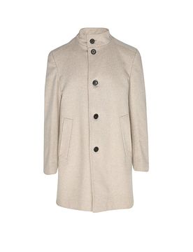 Wollmantel MARON beige 56 herren