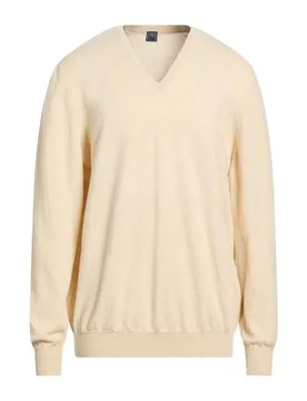Pullover Herren Beige 48,50,52,54,56,58,60 Herren - Fedeli - FashionsVida