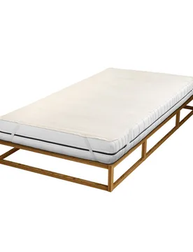 Kalmuck-Matratzen-Topper 100 x 220 natur - Biberna - FashionsVida
