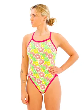 My Lemonade Swimsuit Orange M Women - TURBO - FashionsVida