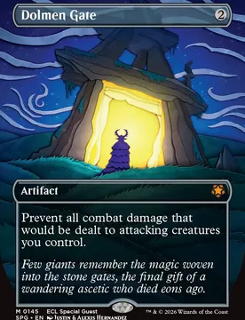 Dolmen Gate (Borderless Foil) Special Guests - Magic: The Gathering - FashionsVida
