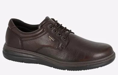 Milton Waterproof Shoes Mens (Extra Wide) - Brown - Size Uk 9