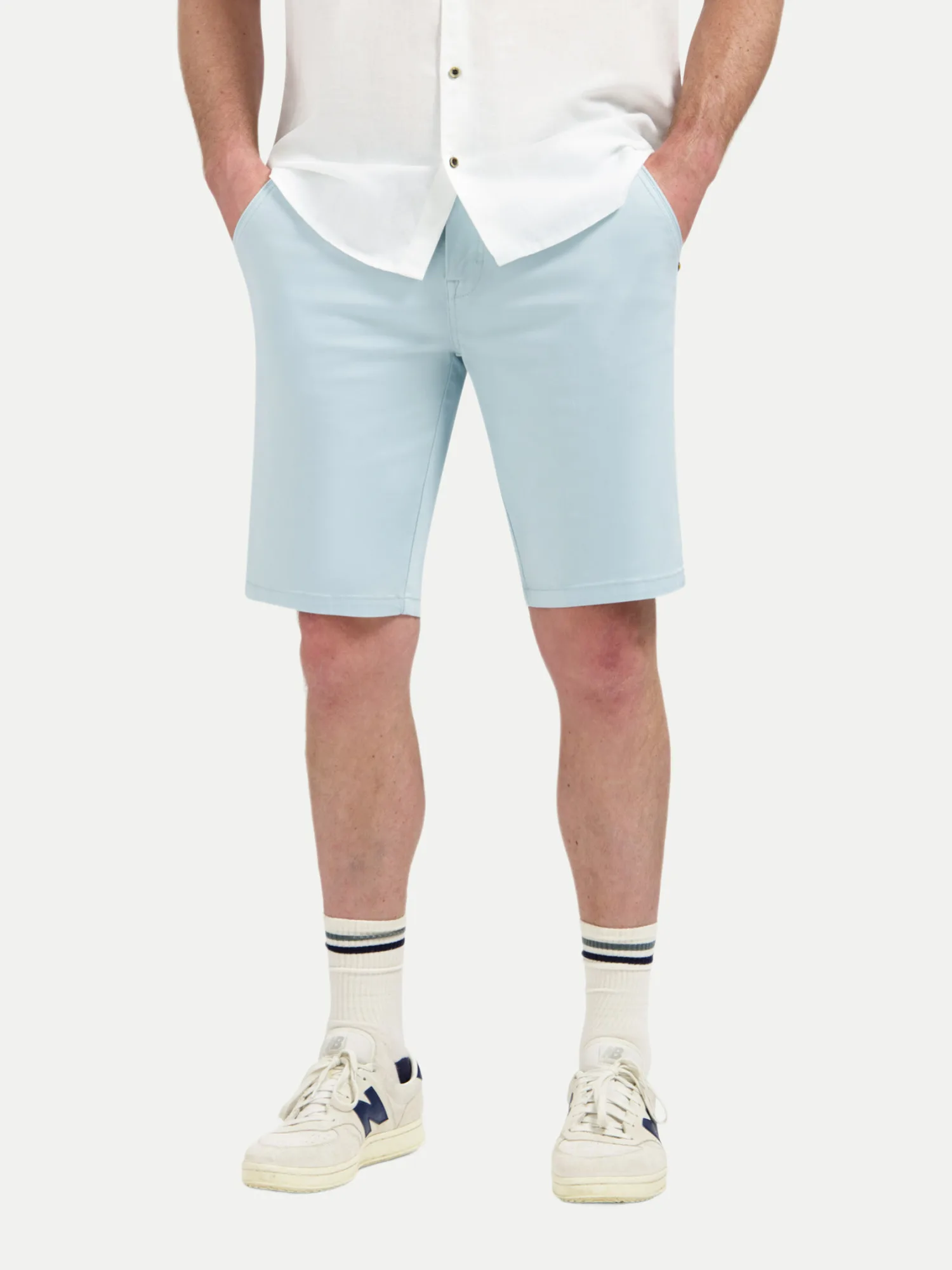 No Excess Chino-Shorts Blau 32 - No Excess - FashionsVida