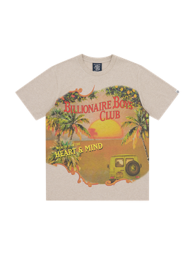 Safari Slub T-Shirt - Oat Marl
