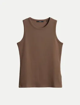 Someday Basic Top Kleanne Braun 42 - someday - FashionsVida