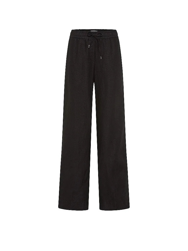 Pantaloni Marlene FARINA nero 48 (corto) - Brax - FashionsVida