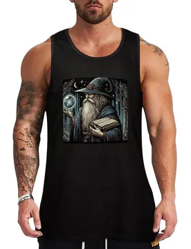 The Wizard Tank Top Soft Stretch Tank Top Comfort Fit Sleeveless Casual - Aliexpress - FashionsVida