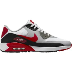 Golf Golfschuhe Air Max 90 G, weiß/schwarz/rot 36