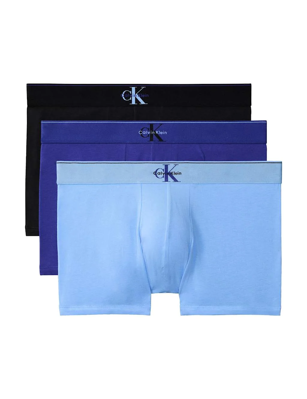 Pack Archive Cotton Stretch Trunks Black Mix male - Calvin Klein - FashionsVida