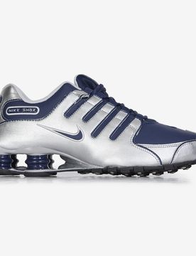 Nike Shox Nz argent/marine 45 homme