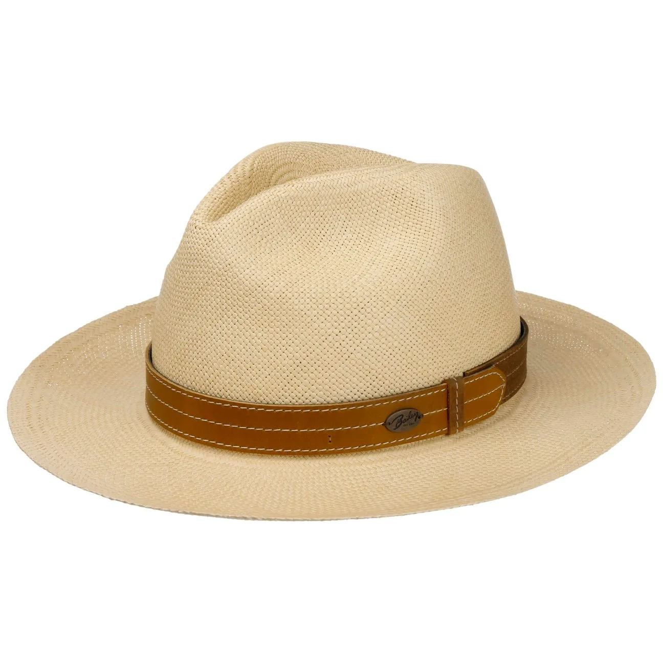 Gunnar Panama Hat by - brown - Size: L (58-59 cm) - Bailey 1922 - FashionsVida
