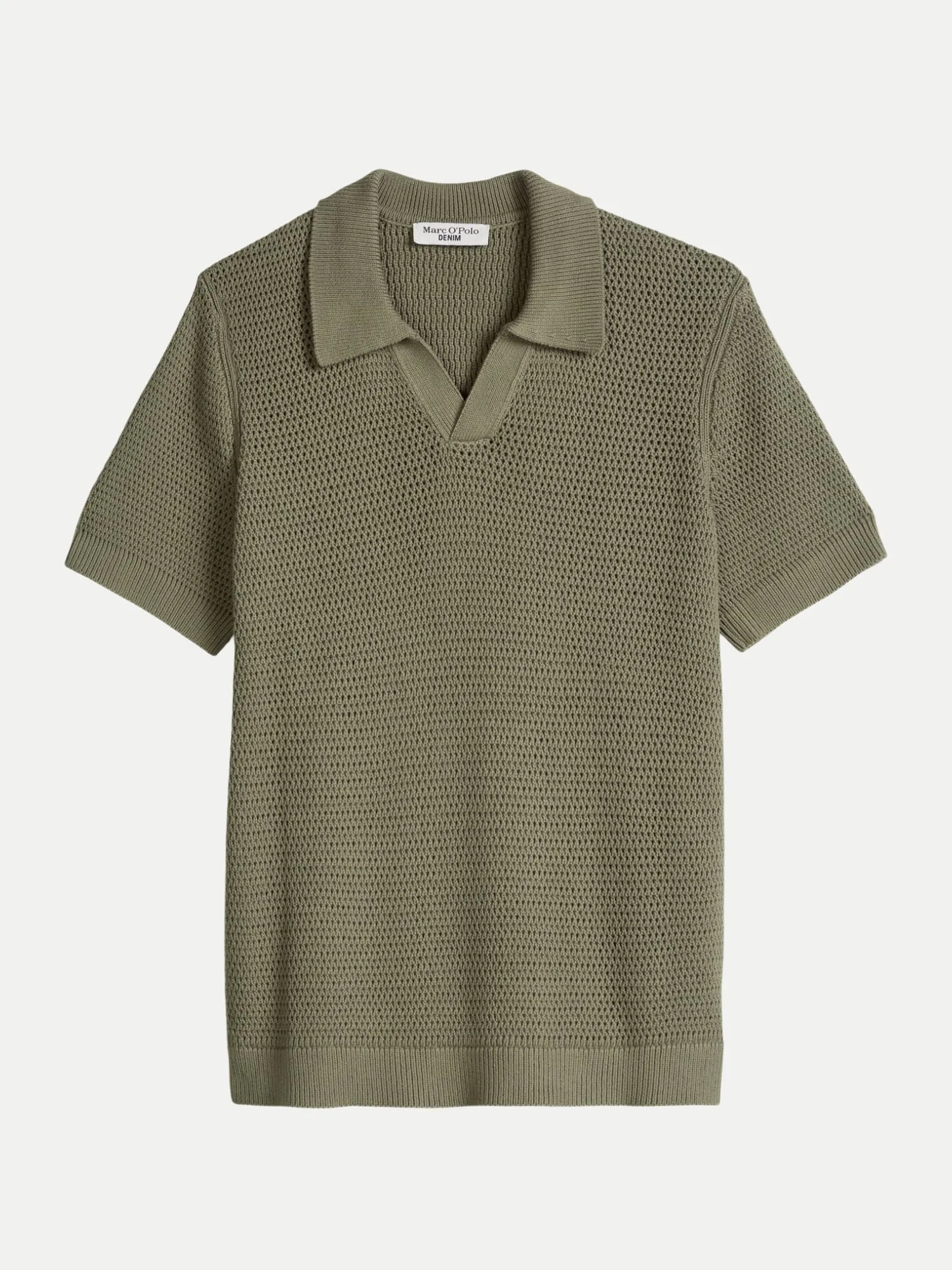 Marc O' Polo Relaxed-Fit Poloshirt Grün L - Marc O'Polo - FashionsVida