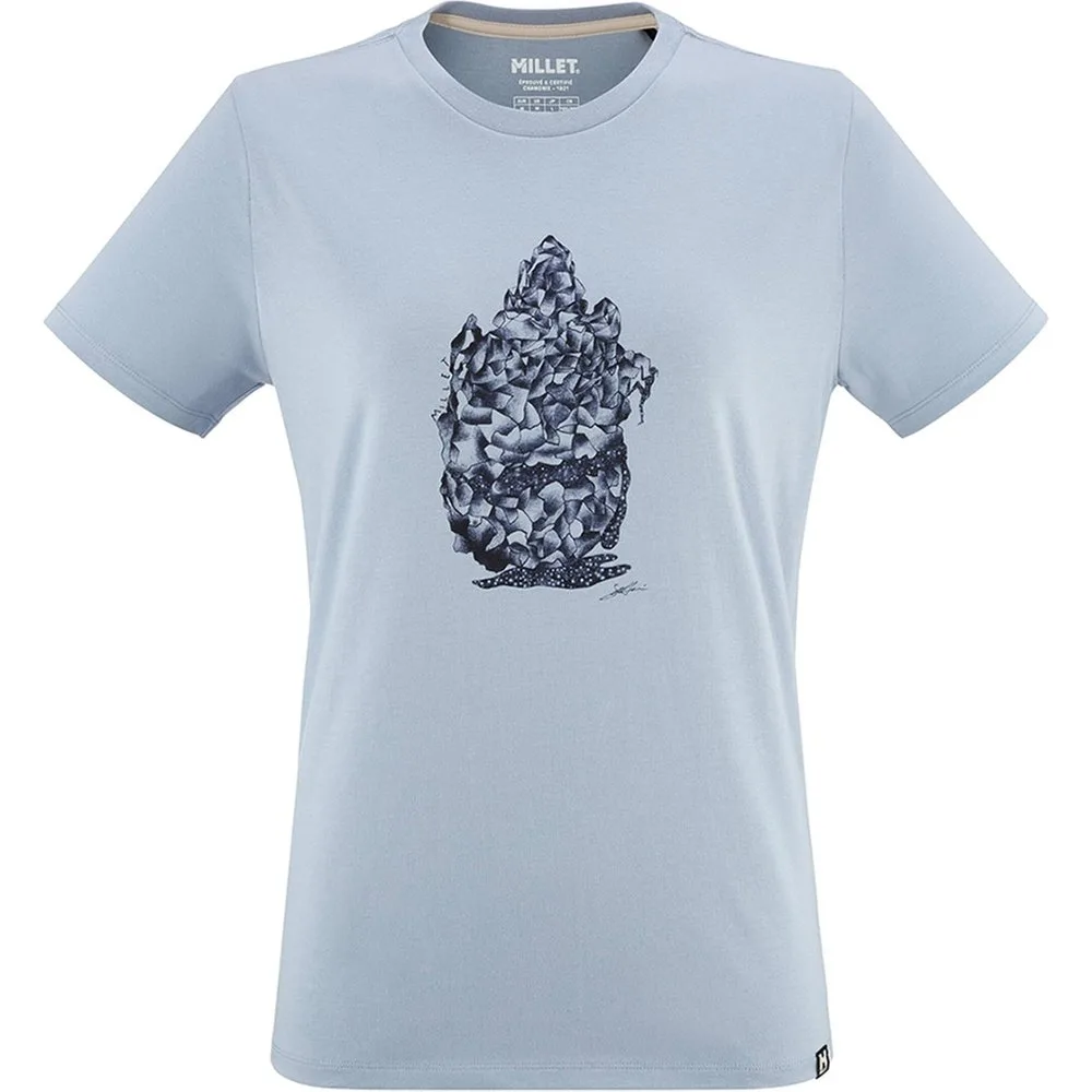 Camiseta de Mujer CIMAÏ COLLAB TS SS W - Millet - FashionsVida