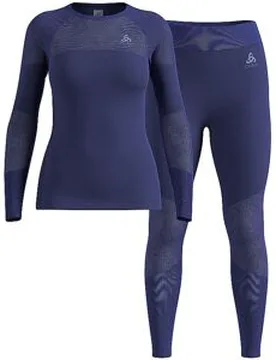 Ensemble de sous-vêtements longs Performance Fundamentalss violet XL - Odlo - FashionsVida
