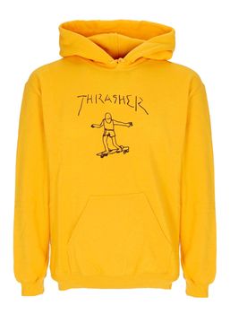 Felpa Cappuccio Uomo Gonz Hoodie Gold
