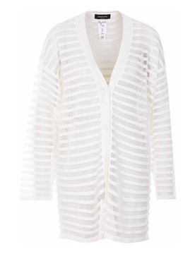 Cardigan Con Chiusura Bottoni Frontali