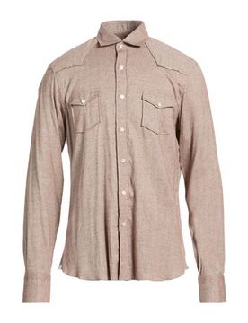 Camisa Hombre Marrón 41 Hombre