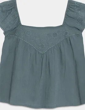 Blusa de mujer de tirante ancho fluida - Noon - FashionsVida