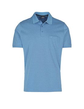 RAGMAN Poloshirt blau M herren