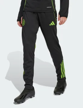 Pantaloni da allenamento Tiro 25 Competition Celtic FC 9-10A Black / Semi Solar Green - Adidas - FashionsVida