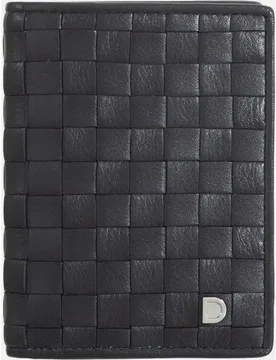 Cartera de hombre pequeña en piel de becerro napa con tarjetero - Dudu - FashionsVida