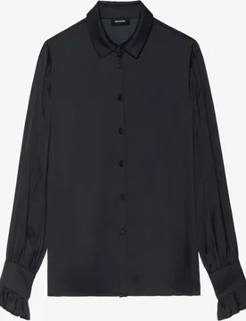 Zadig & Voltaire - Camisa de mujer Thely satinada de manga larga - Zadig & Voltaire - FashionsVida