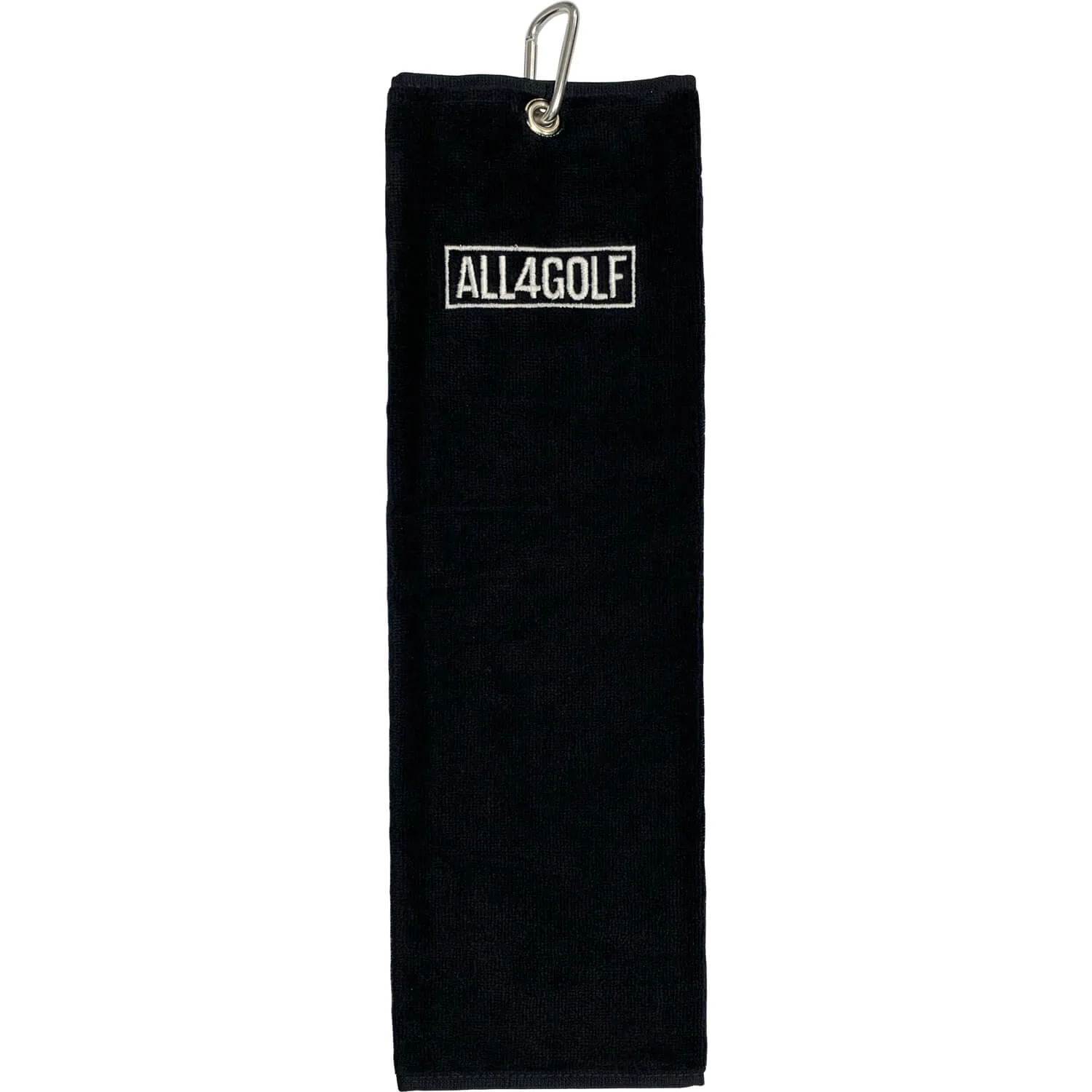 Tri-Fold mit Logo , schwarz - ALL4GOLF - FashionsVida
