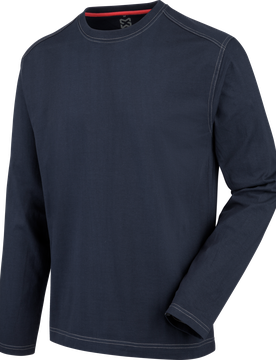 Tee-shirt de travail à manches longues Pro marine Bleu marine L