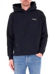 Felpa con cappuccio NERO XL