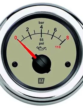 Oil Pressure Gauge 12-24v Beige 52 mm unisex - VETUS - FashionsVida