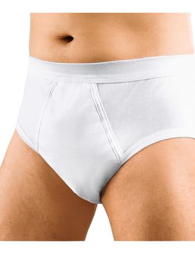 Herren-Hygiene-Slip, leicht/mittel weiss 9