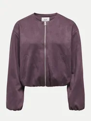 Kunstleder-Blouson NIA Violett M