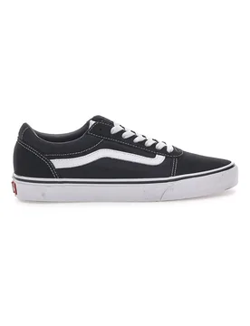 Sneakers Bianche/Nere in Pelle Ward 42½ - Vans - FashionsVida