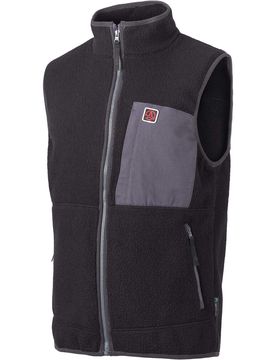 Mint brook chaleco polar hombre Negro (L)