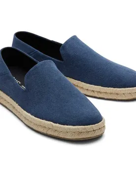Espadrillas Santiago Navy Rcld Ctn Canvas EU 45