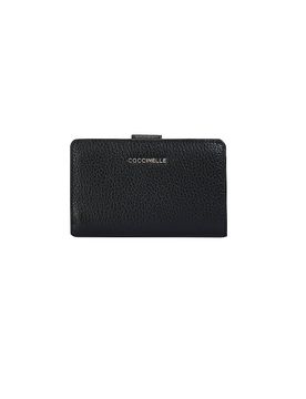 Geldbörse METALLIC SOFT schwarz damen