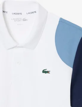 Polo de hombre deportivo con bloques de color ultra dry en de manga corta - Lacoste - FashionsVida