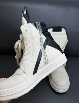 R-o Classic High Top Shoe Retro Beige Leather Men's Boots Zip Women's Casual Lace-Up Sneakers Luxury Black Ankle Boot - Aliexpress - FashionsVida