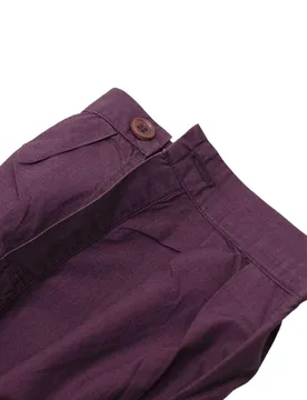 Marni Plum Cotton Blouse - Marni - FashionsVida