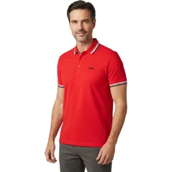 HUGO BOSS Polo Paddy, rot/schwarz s