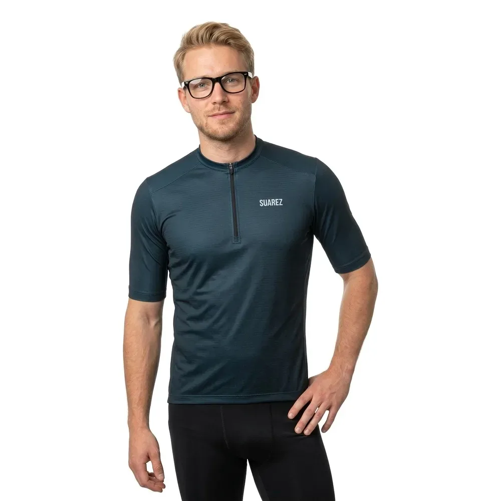 Maglia A Maniche Corte Off Road 2. Midnight Blue - Suarez - FashionsVida