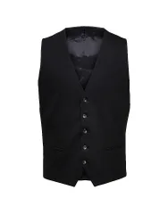 Gilet da abito SLHSLIM-NEIL nero 94