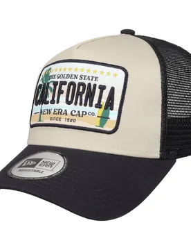 Licence Plate Trucker Cap by - black - Herren - Size: One Size - New era - FashionsVida