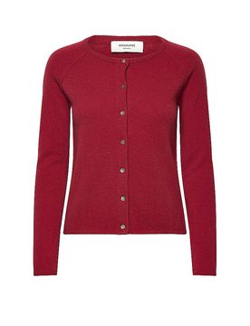 Cárdigan RWLAICA rojo oscuro S