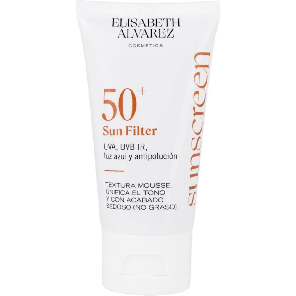 Protector Solar Sun Filter50 Ml - Elisabeth Álvarez Cosmetics - FashionsVida