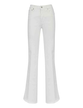 Jeans Flaire Flare Fit In Bull Di Cotone