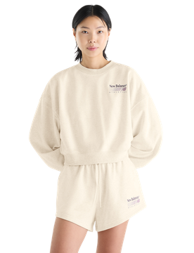 Terry Damen Sweatshirts - Beige - Größe S - Baumwoll-Jersey Beige S