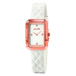 Womens Ladies Watch Quartz Rose Gold Stainless Steel - One Size