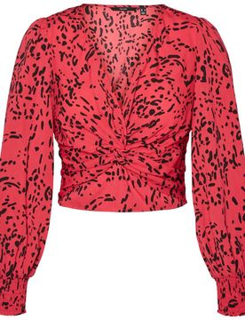 Vero Moda blusa rossa Kelly
